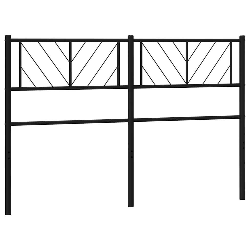 Tête de lit métal noir 150 cm - XIOS