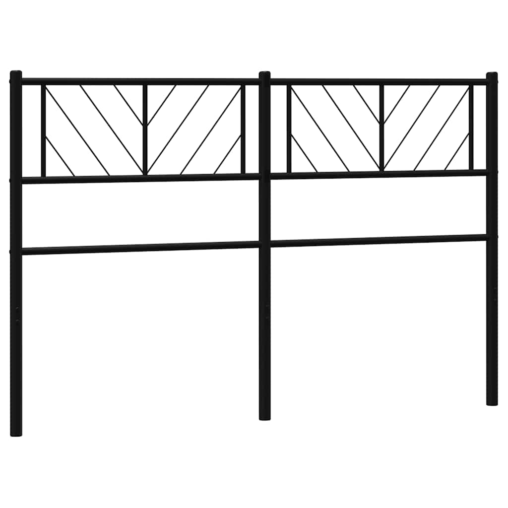 Tête de lit métal noir 150 cm - XIOS