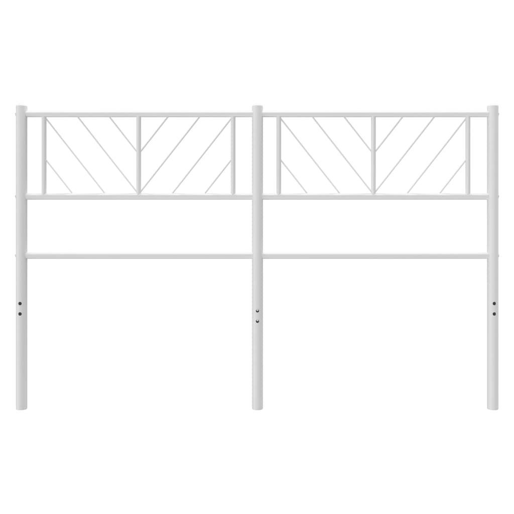 Tête de lit métal blanc 140 cm - XIOS