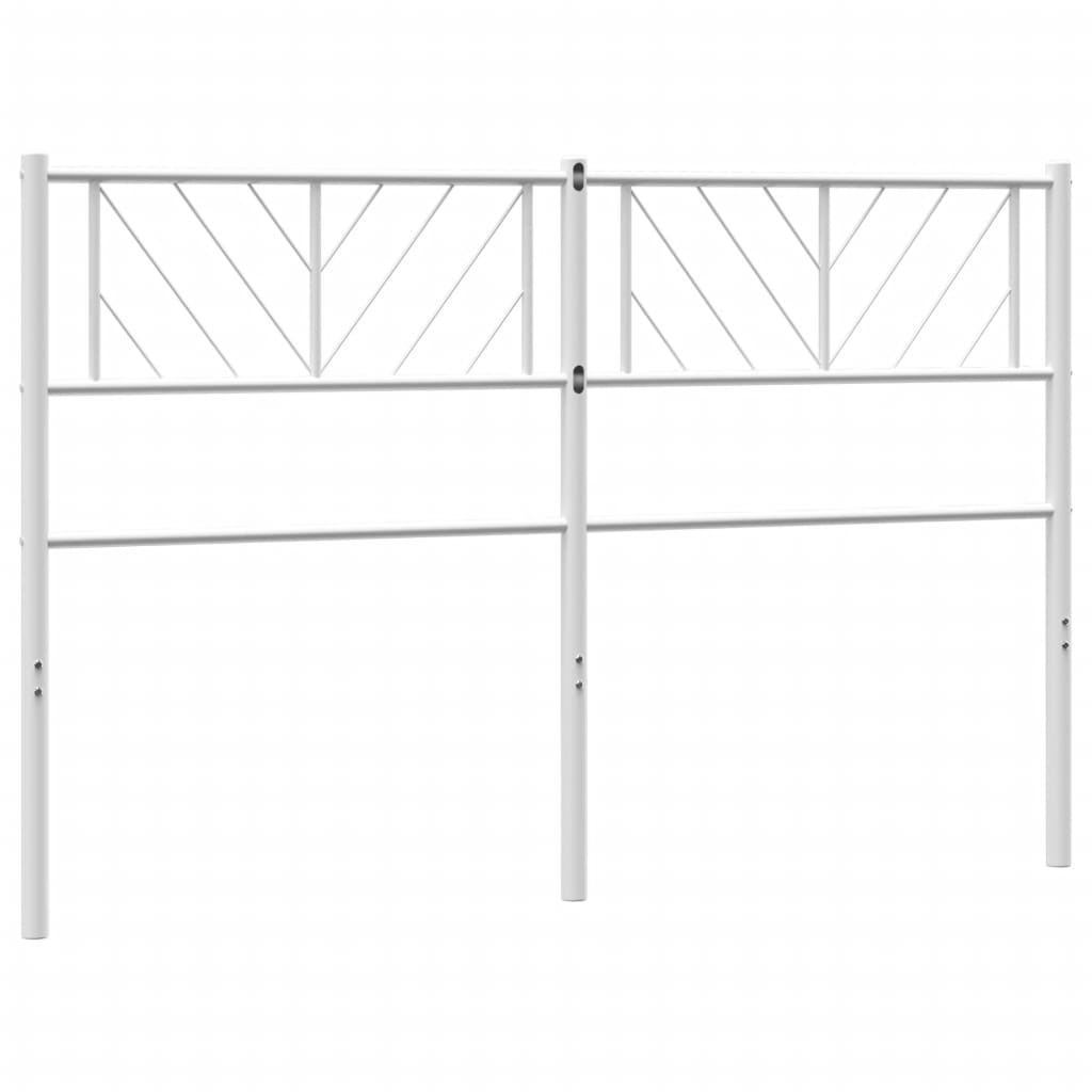 Tête de lit métal blanc 140 cm - XIOS