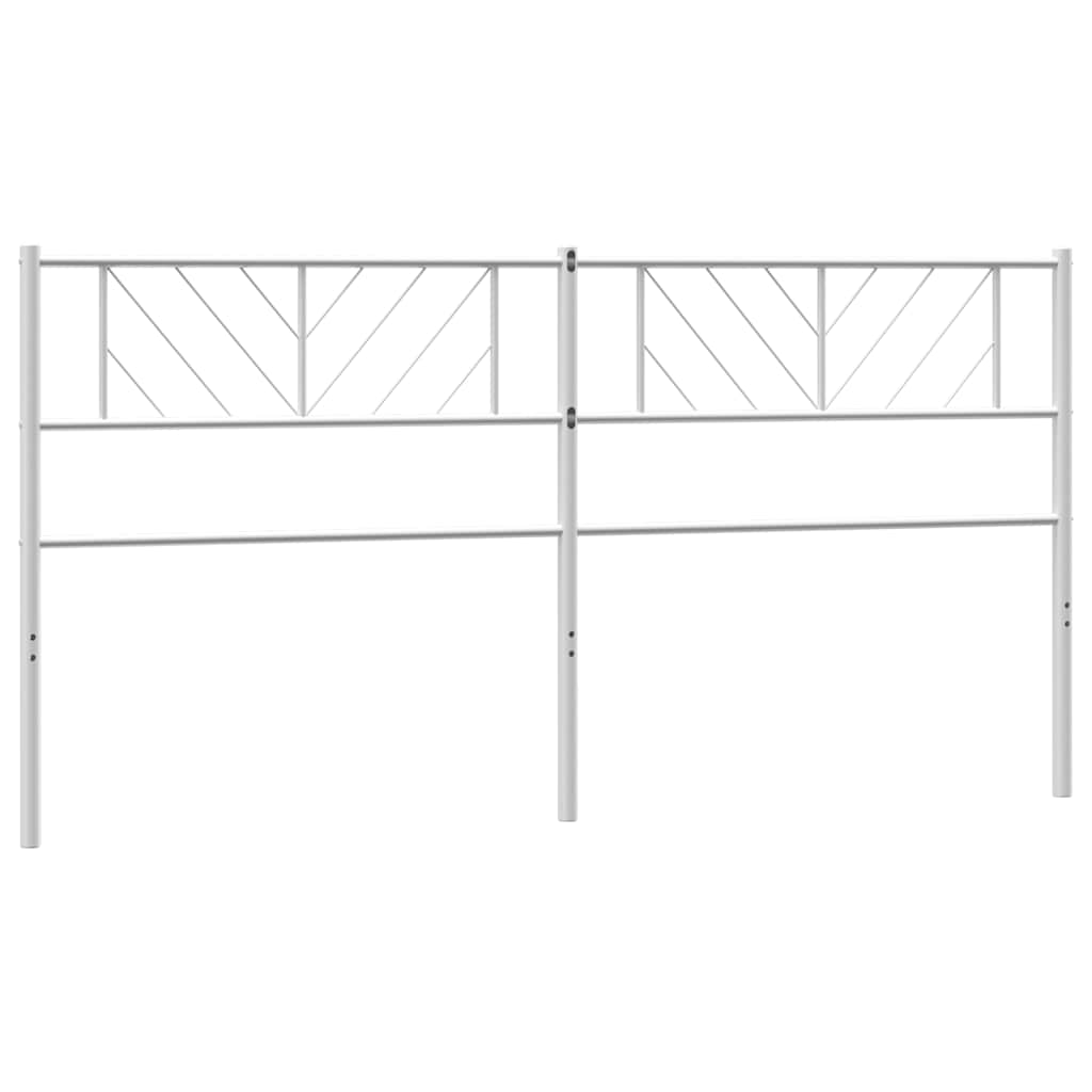 Tête de lit métal blanc 180 cm - XIOS