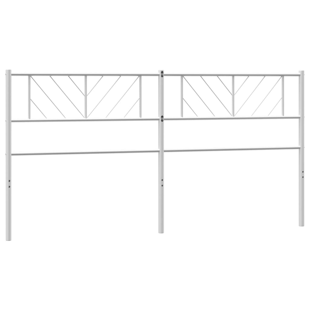 Tête de lit métal blanc 200 cm - XIOS