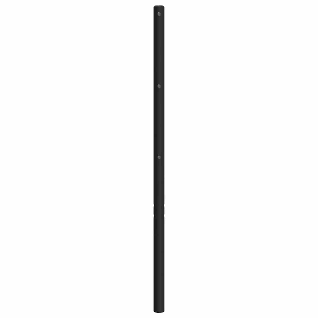 Tête de lit métal noir 100 cm - XIOS