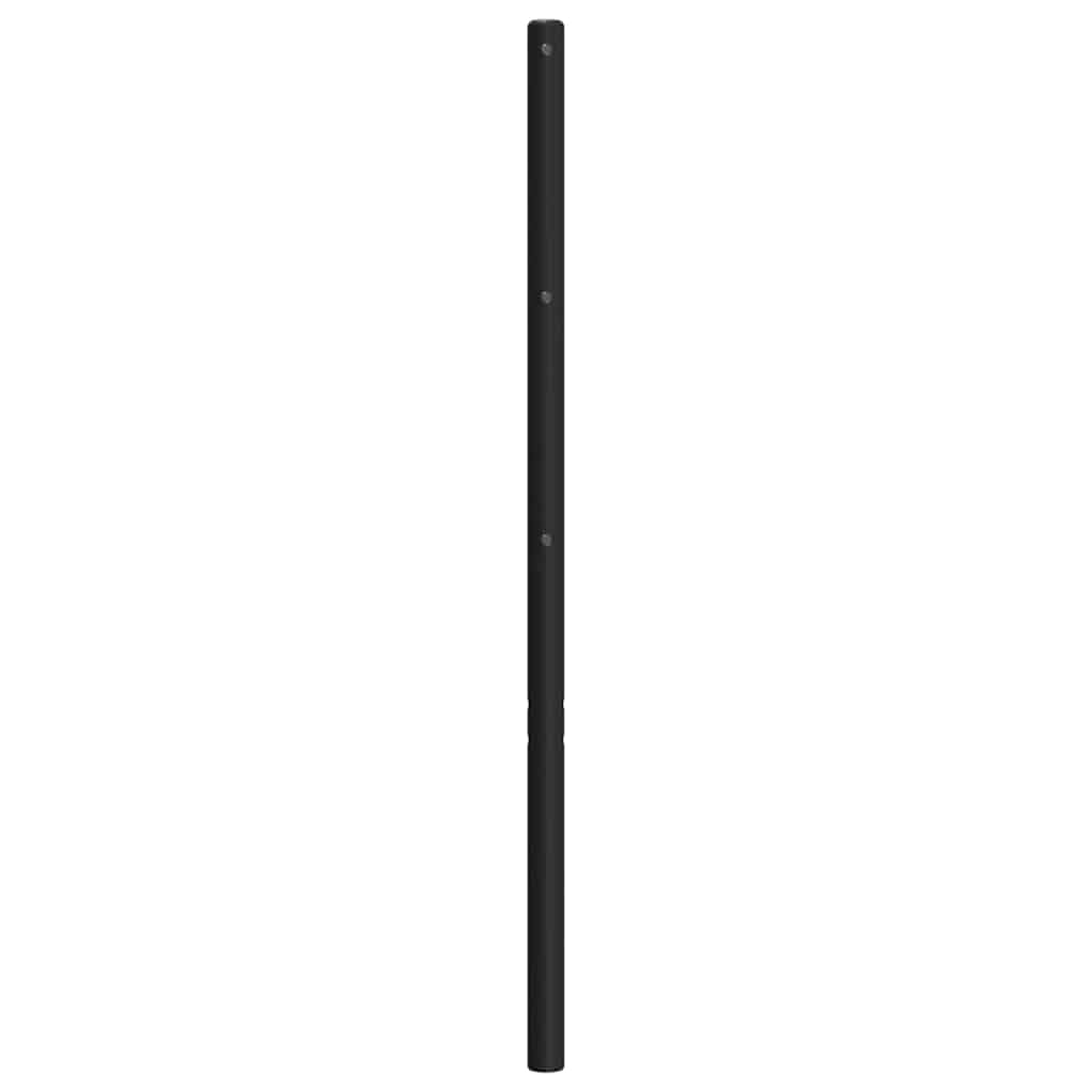 Tête de lit métal noir 180 cm - XIOS