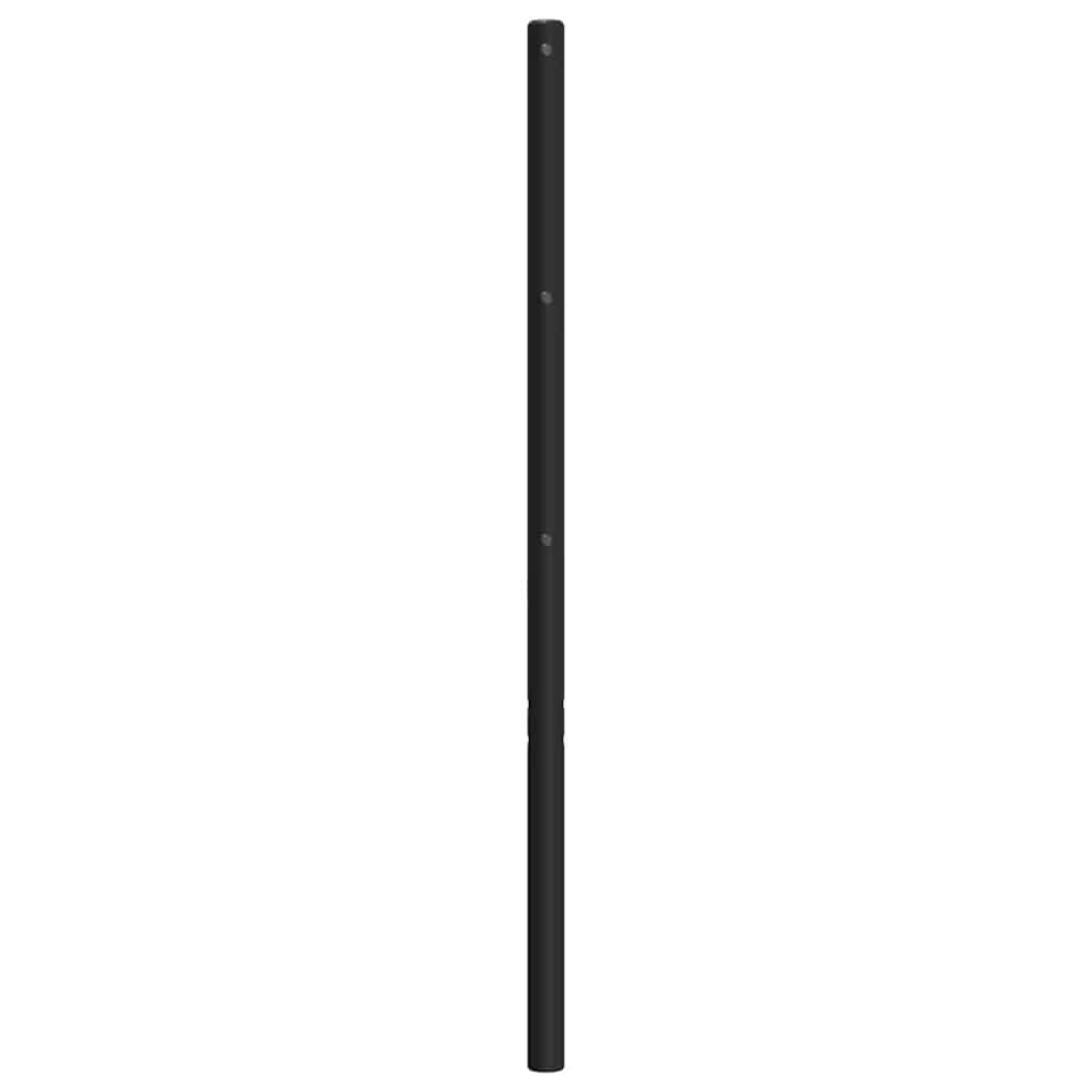 Tête de lit métal noir 193 cm - XIOS