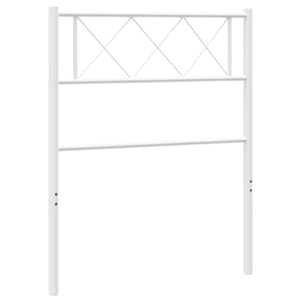 Tête de lit métal blanc 100 cm - XIOS