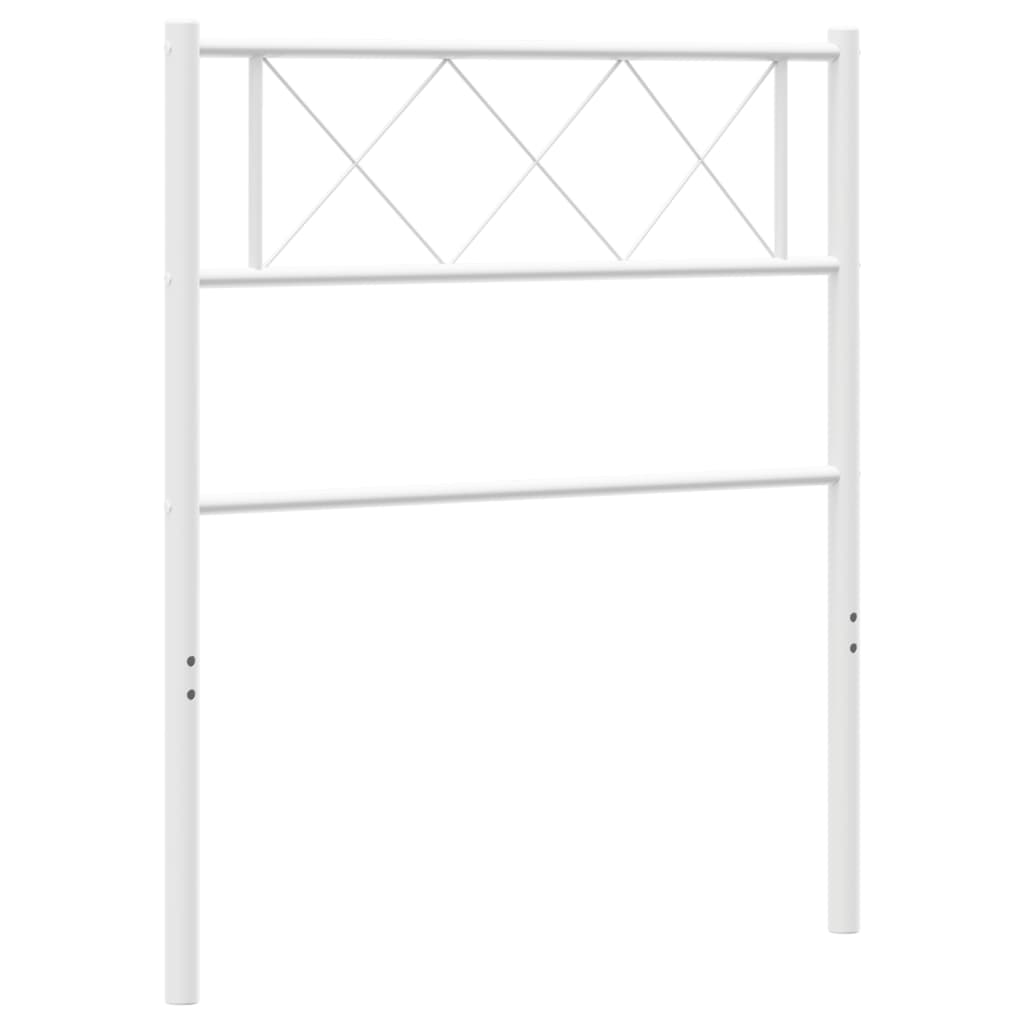 Tête de lit métal blanc 100 cm - XIOS