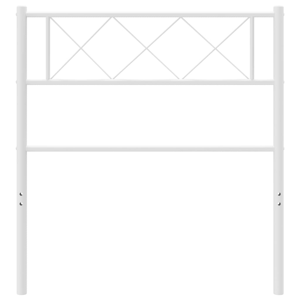 Tête de lit métal blanc 100 cm - XIOS