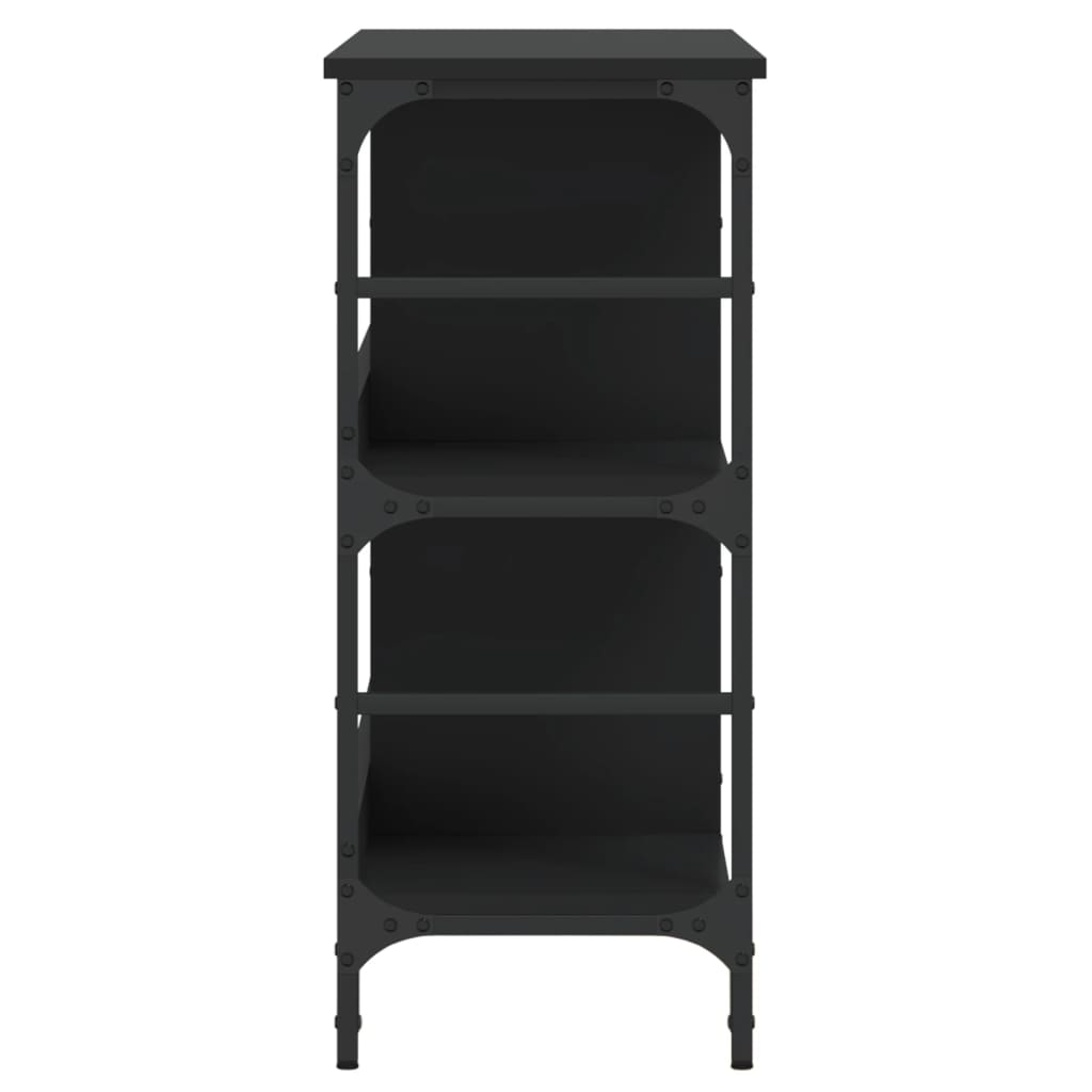 Buffet noir 102x32x73,5 cm bois d'ingénierie - XIOS