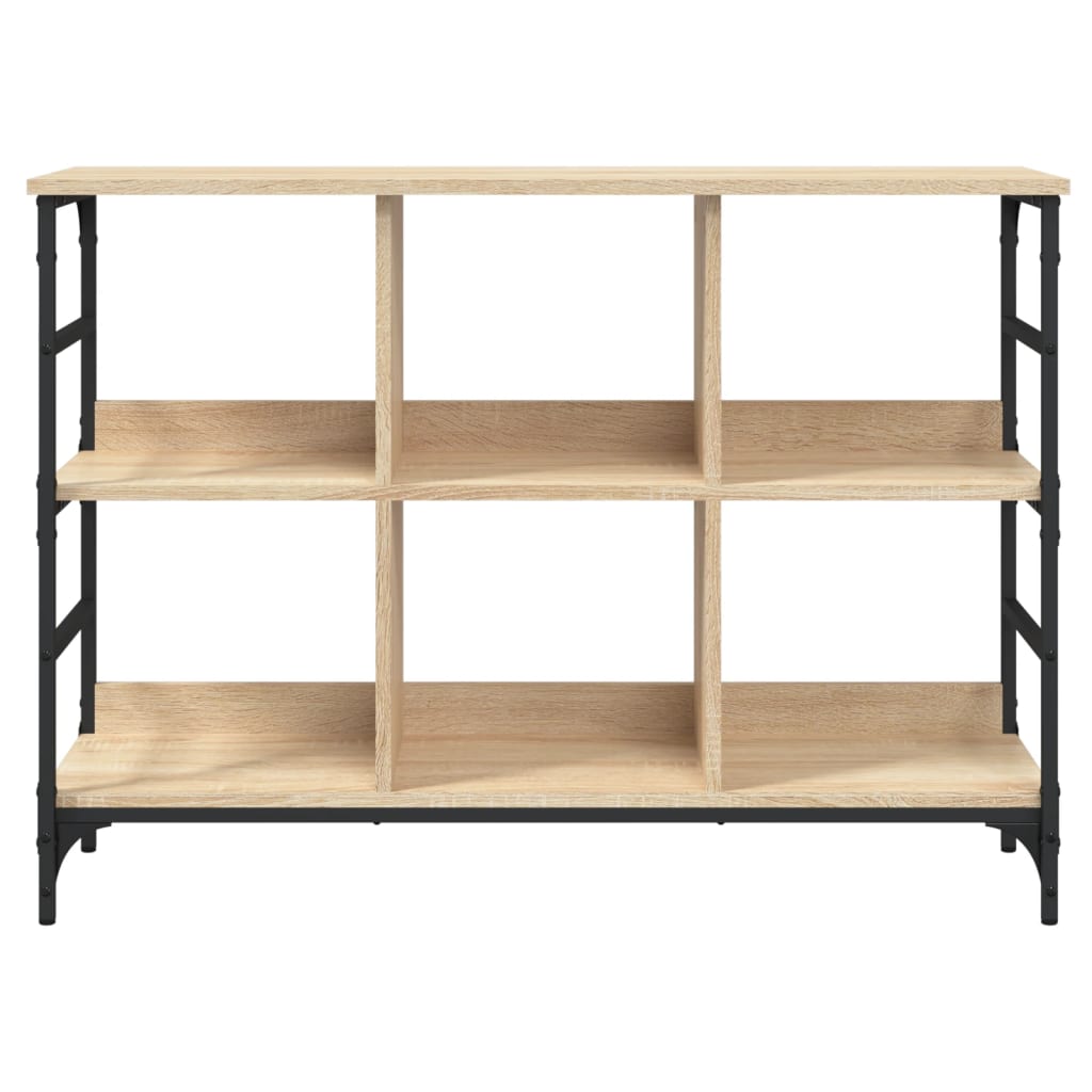 Buffet chêne sonoma 102x32x73,5 cm bois d'ingénierie - XIOS