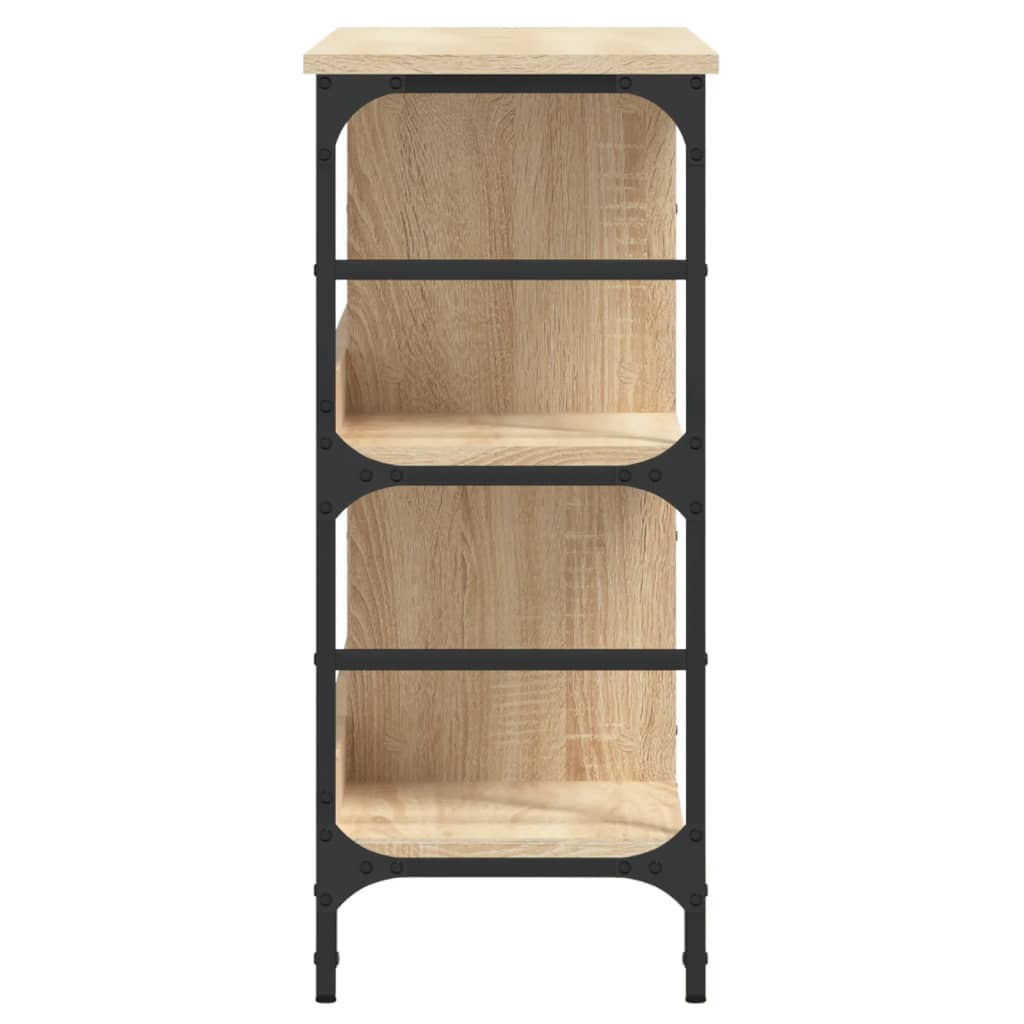 Buffet chêne sonoma 102x32x73,5 cm bois d'ingénierie - XIOS