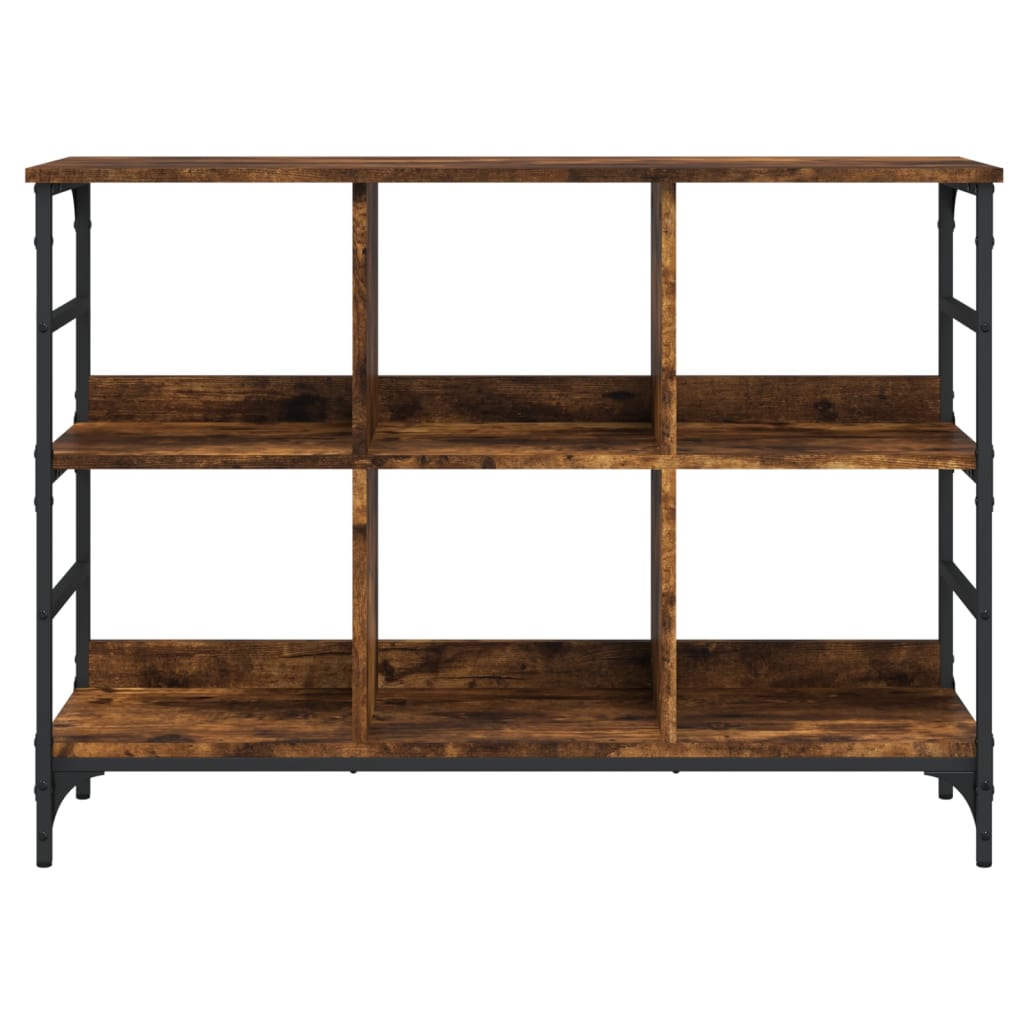 Buffet chêne fumé 102x32x73,5 cm bois d'ingénierie - XIOS