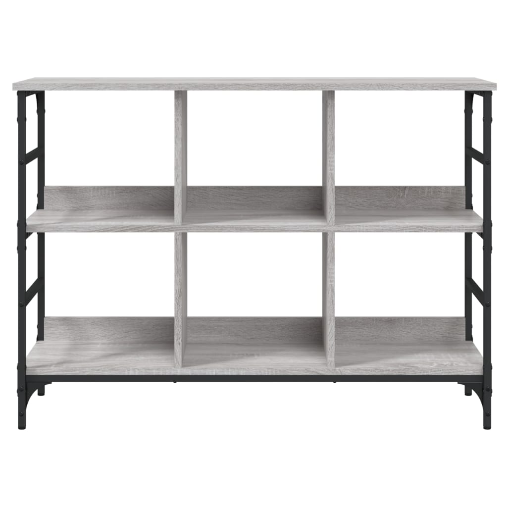 Buffet sonoma gris 102x32x73,5 cm bois d'ingénierie - XIOS