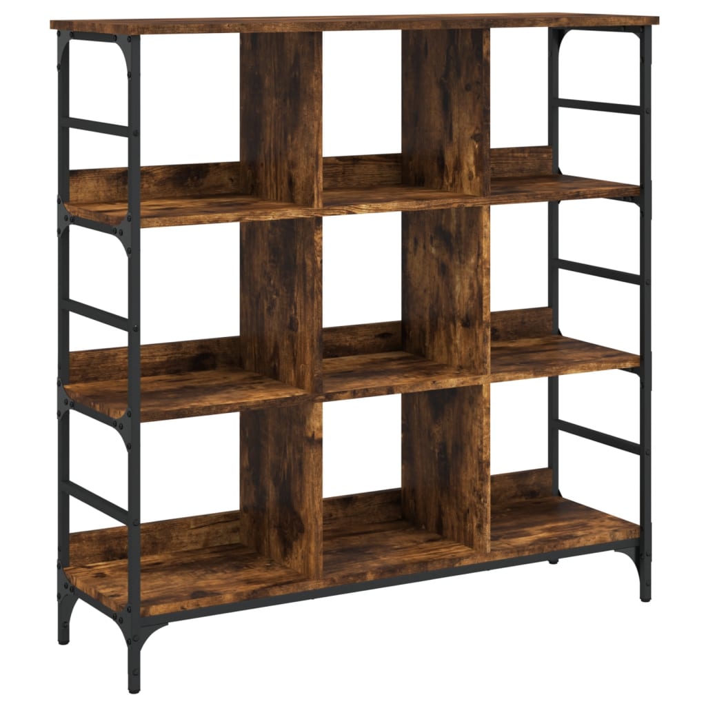 Buffet chêne fumé 102x32x103,5 cm bois d'ingénierie - XIOS