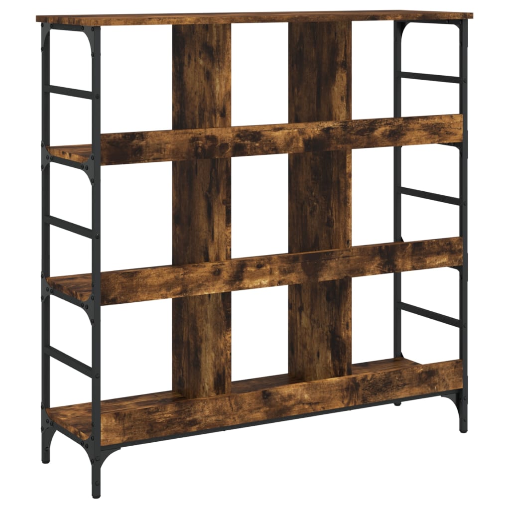 Buffet chêne fumé 102x32x103,5 cm bois d'ingénierie - XIOS