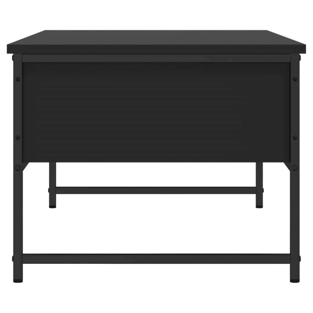 Table basse noir 101x49x39,5 cm bois d'ingénierie - XIOS