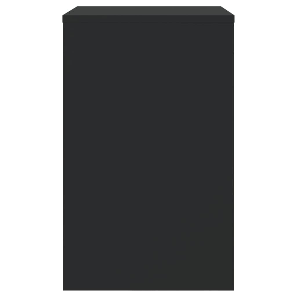 Tables basses gigognes 3 pcs noir bois d'ingénierie - XIOS