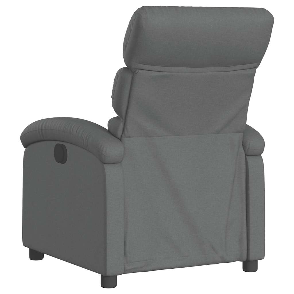 Fauteuil inclinable Gris foncé Tissu - XIOS