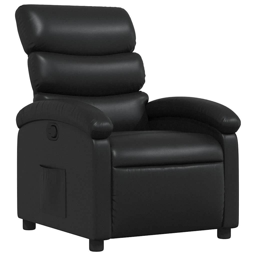Fauteuil inclinable Noir Similicuir - XIOS