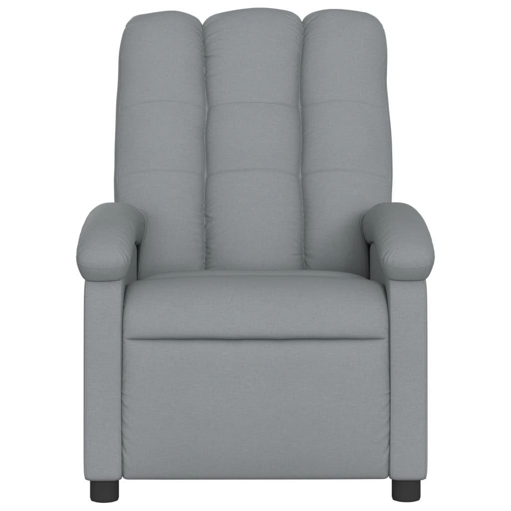 Fauteuil inclinable Gris clair Tissu - XIOS