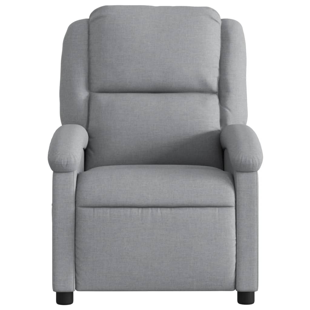 Fauteuil inclinable Gris clair Tissu - XIOS