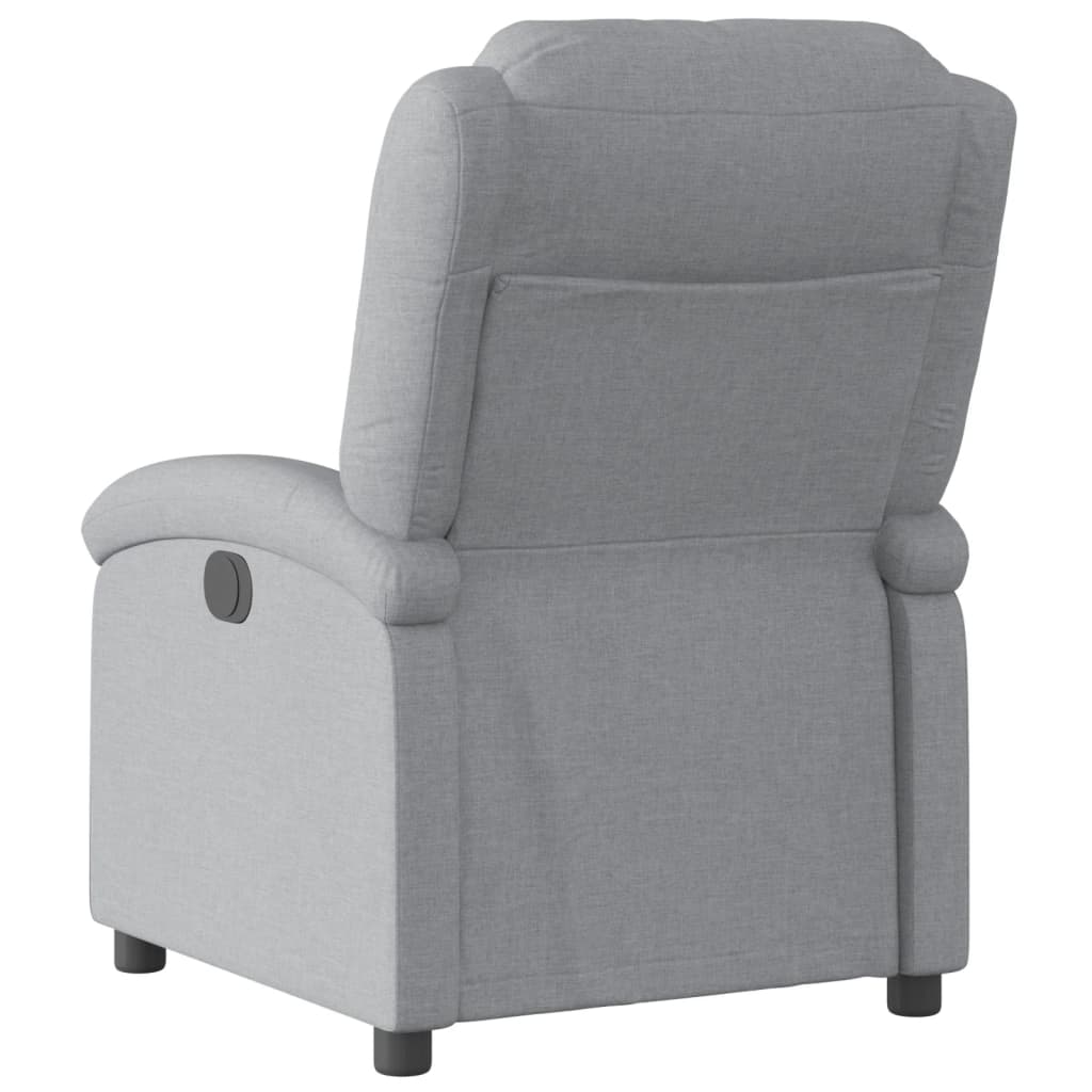 Fauteuil inclinable Gris clair Tissu - XIOS