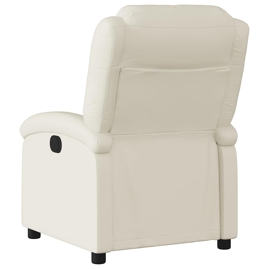 Fauteuil inclinable Crème Similicuir - XIOS