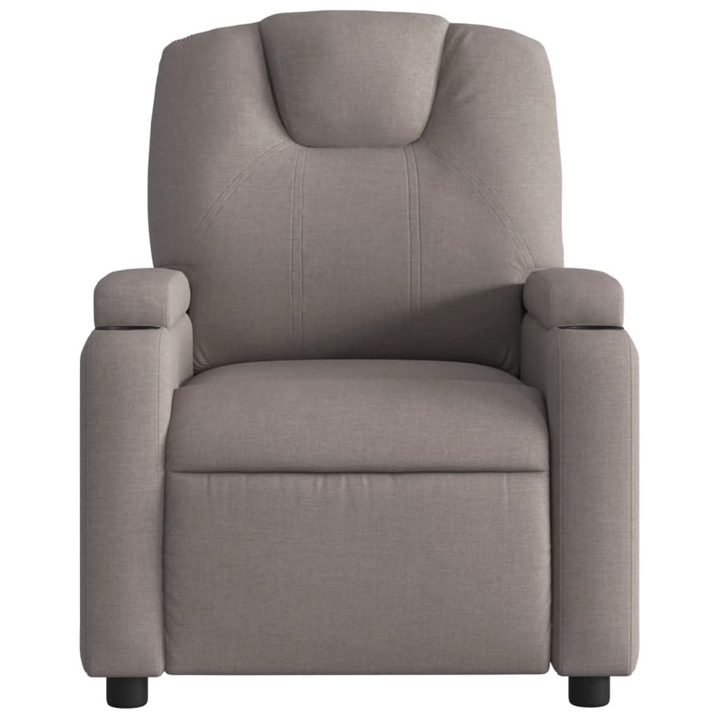 Fauteuil inclinable Taupe Tissu - XIOS