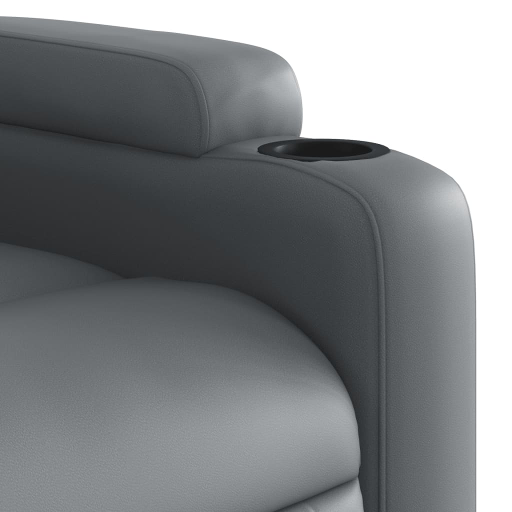 Fauteuil inclinable Gris Similicuir - XIOS