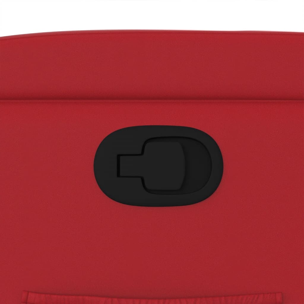 Fauteuil inclinable Rouge Similicuir - XIOS