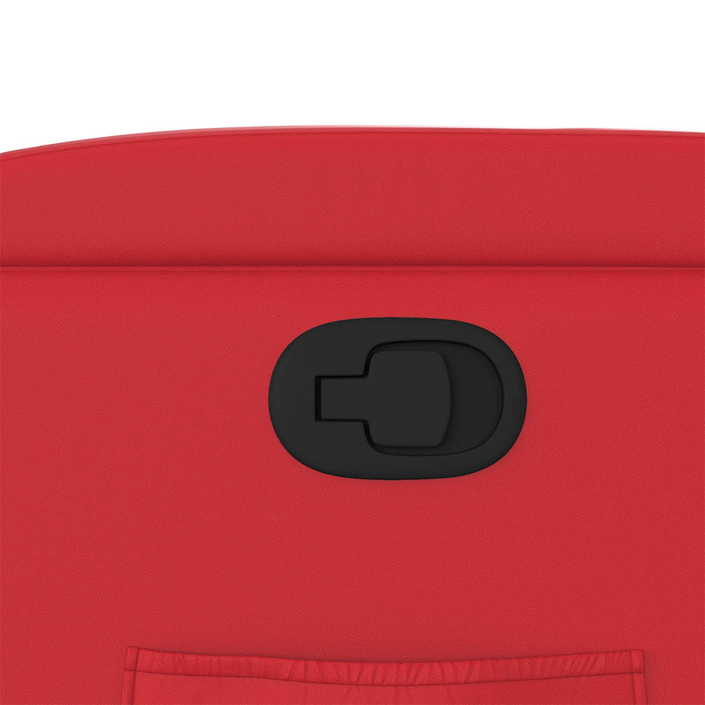 Fauteuil inclinable Rouge Similicuir - XIOS