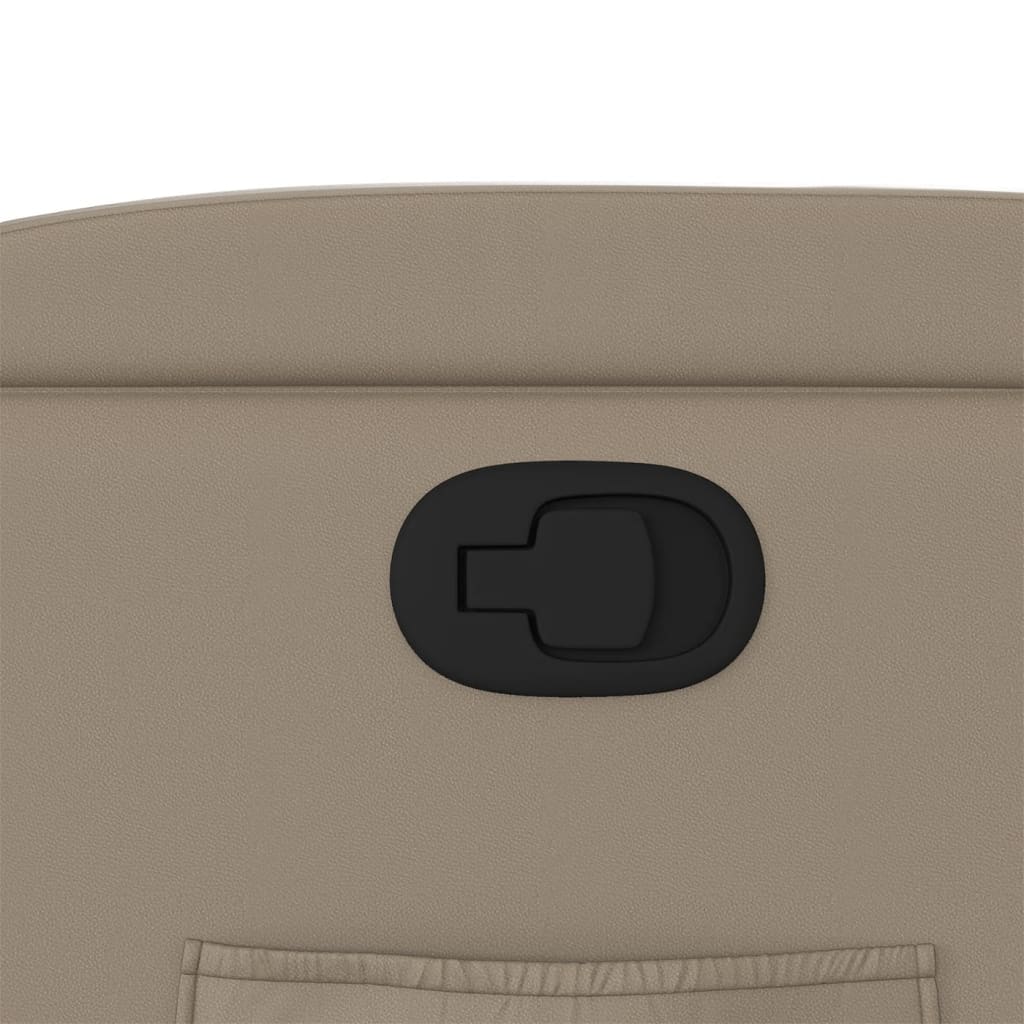 Fauteuil inclinable Cappuccino Similicuir - XIOS