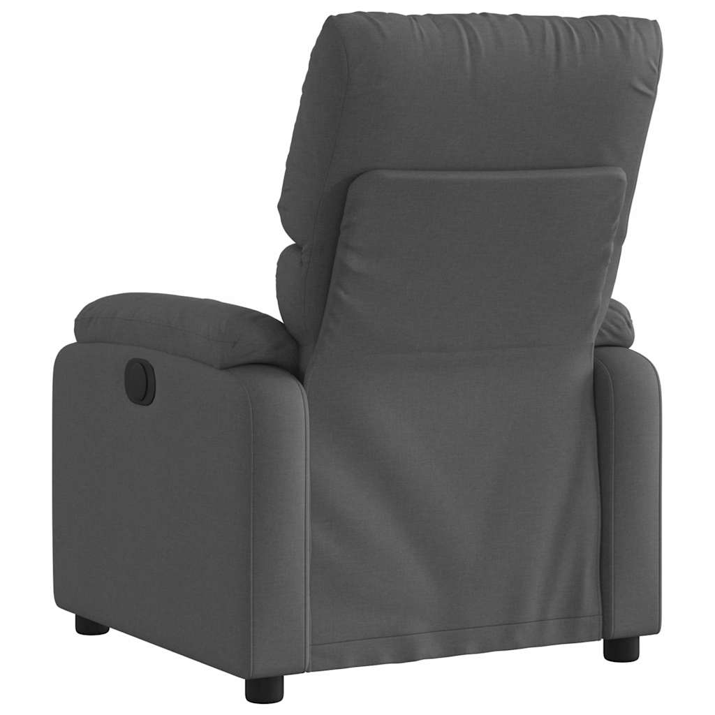 Fauteuil inclinable Gris foncé Tissu - XIOS