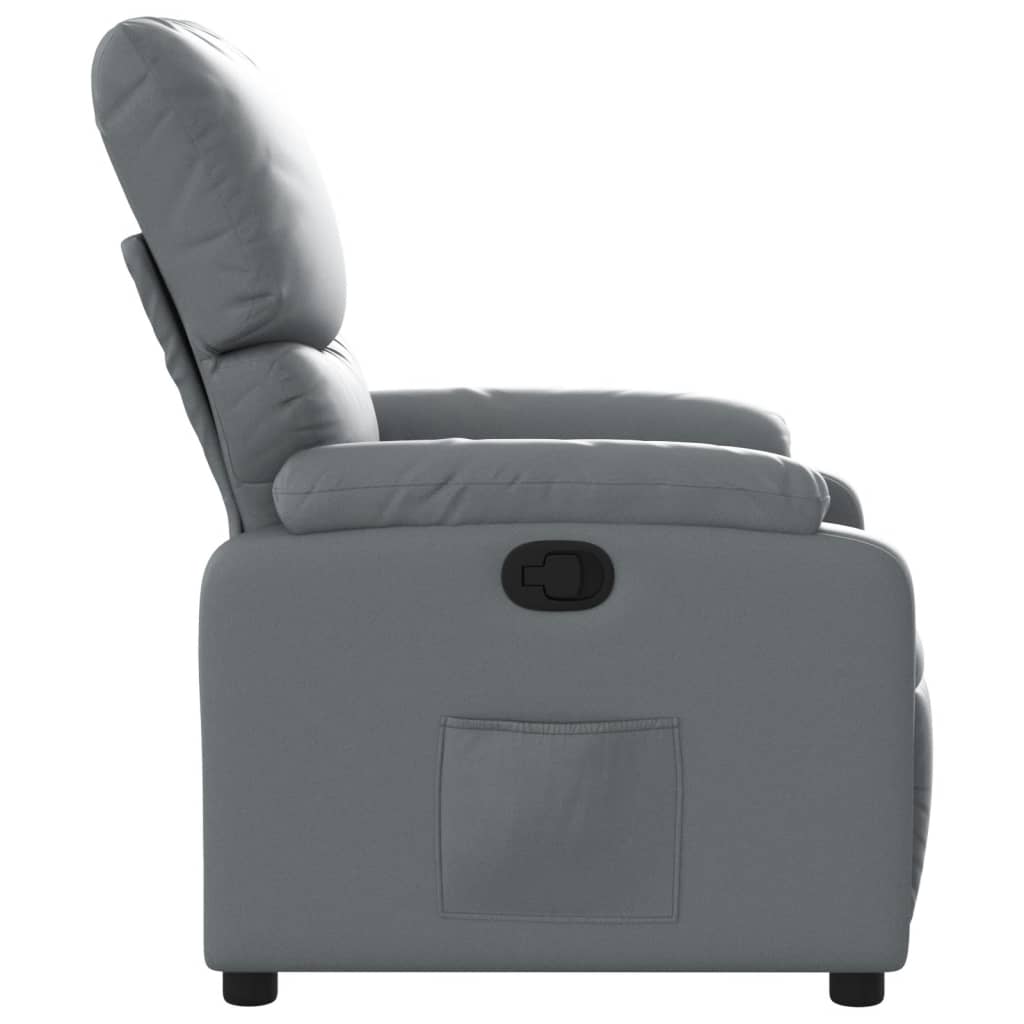 Fauteuil inclinable Gris Similicuir - XIOS