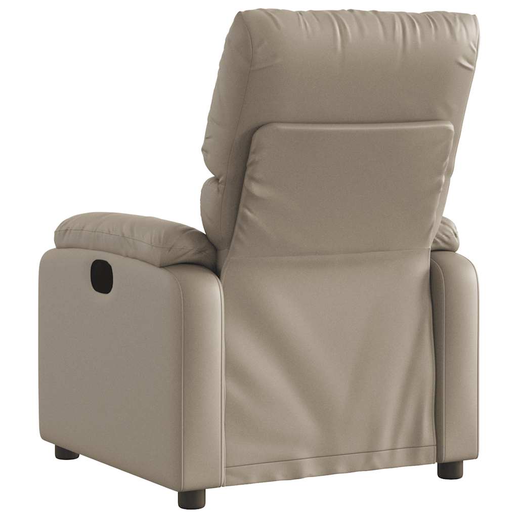 Fauteuil de massage inclinable Cappuccino Similicuir - XIOS