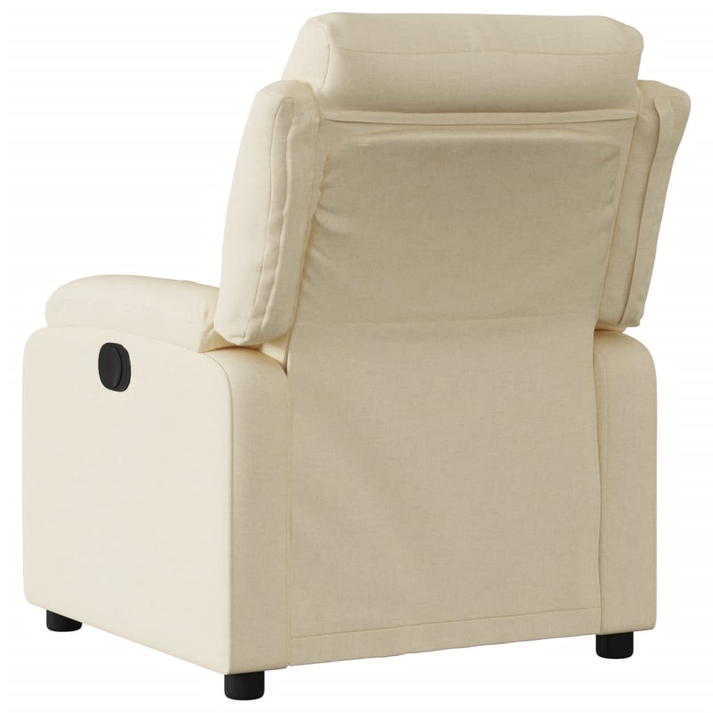 Fauteuil inclinable Crème Tissu - XIOS