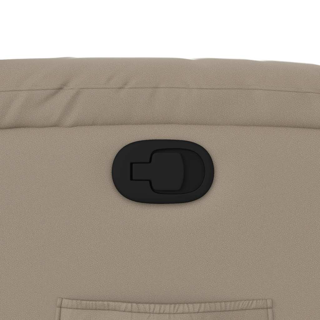 Fauteuil inclinable Cappuccino Similicuir - XIOS
