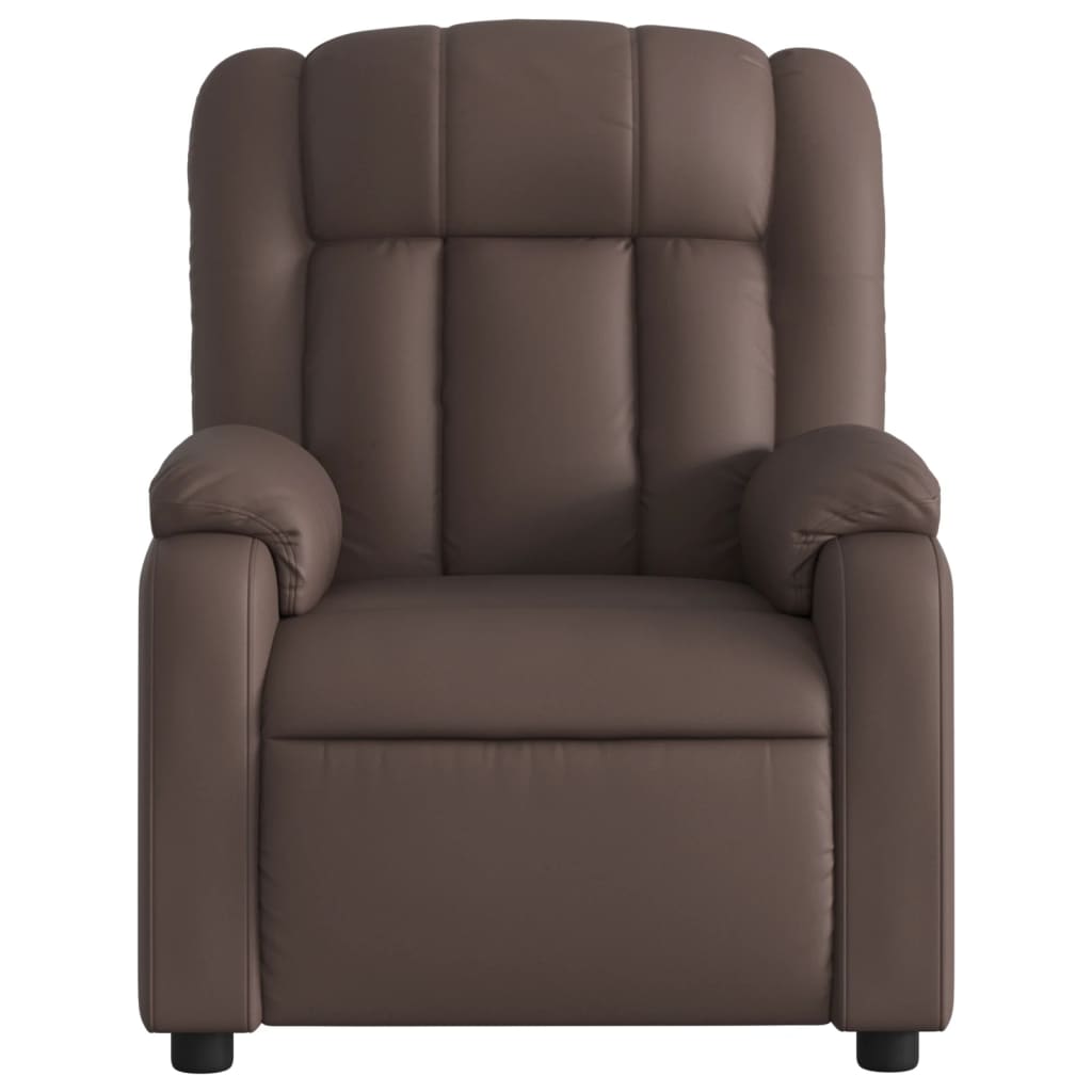 Fauteuil inclinable Marron Similicuir - XIOS
