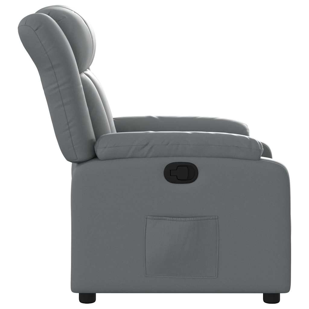 Fauteuil inclinable Gris Similicuir - XIOS