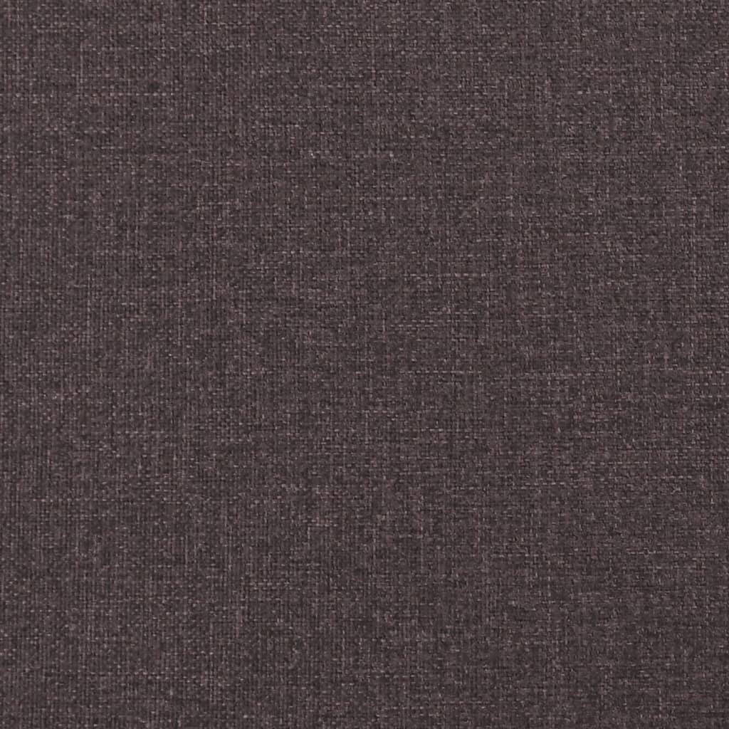 Fauteuil de massage inclinable Marron foncé Tissu - XIOS