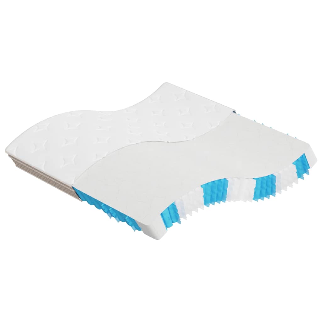 Matelas à ressorts ensachés moyen 200x200 cm - XIOS