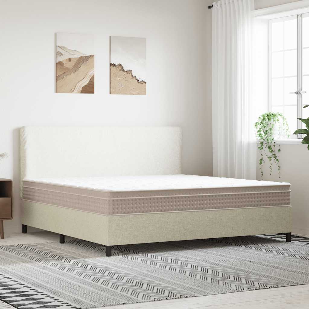 Matelas à ressorts ensachés moyen 200x200 cm - XIOS