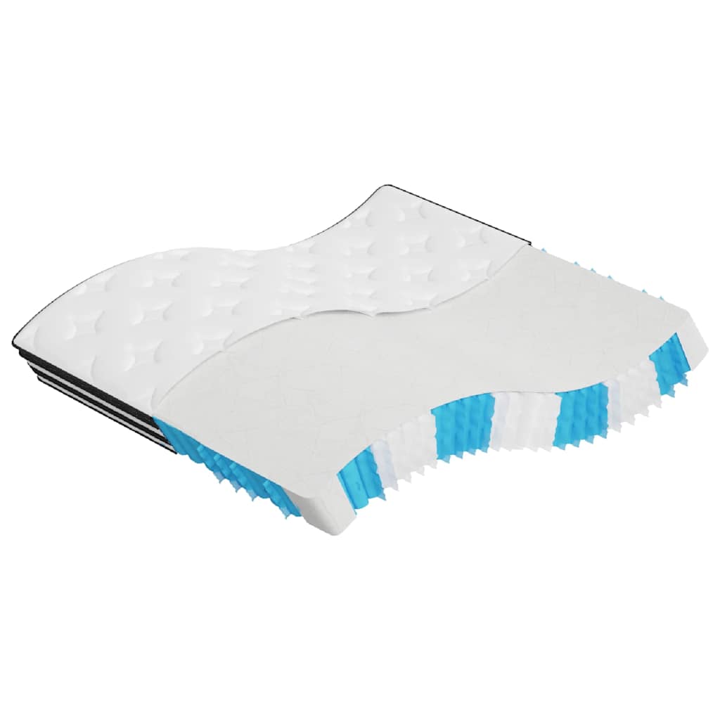 Matelas à ressorts ensachés moyen 180x200 cm Matelas vidaXL