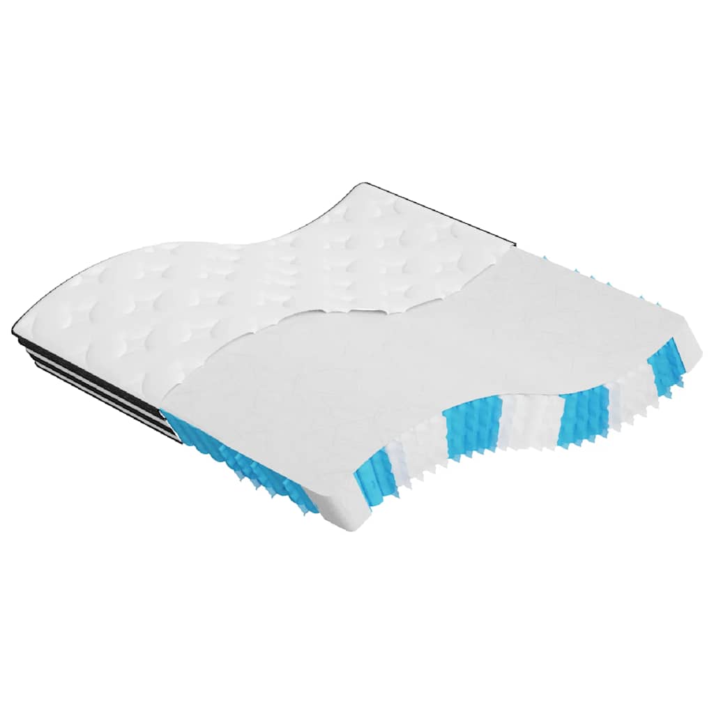 Matelas à ressorts ensachés moyen 200x200 cm Matelas vidaXL