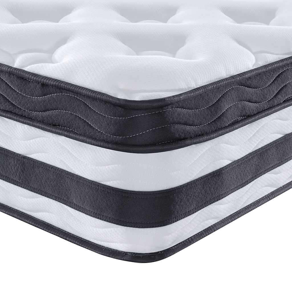 Matelas à ressorts ensachés moyen 200x200 cm - XIOS