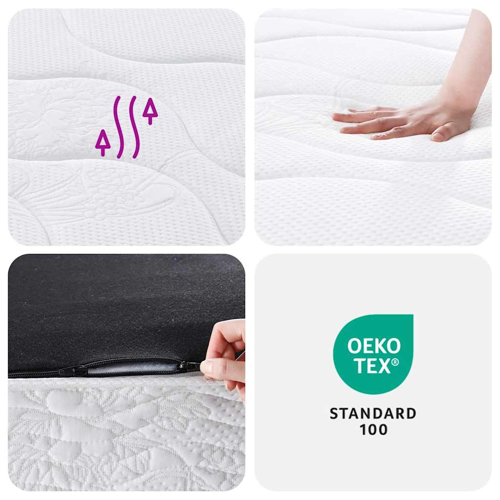 Matelas à ressorts bonnell moyen 180x200 cm - XIOS
