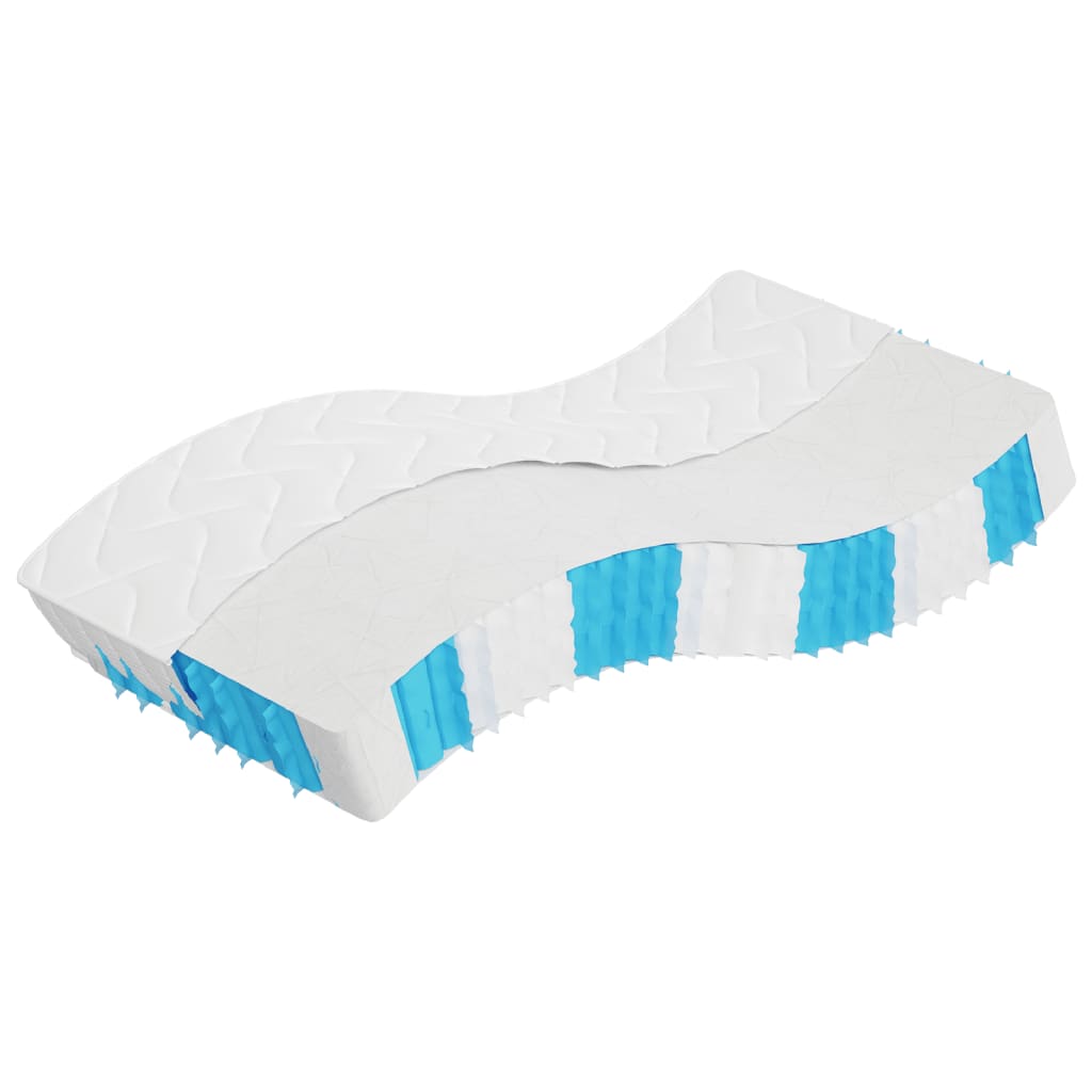 Matelas à ressorts ensachés dureté moyenne 70x200 cm - XIOS