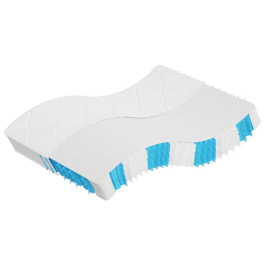 Matelas à ressorts ensachés dureté moyenne 140x190 cm - XIOS