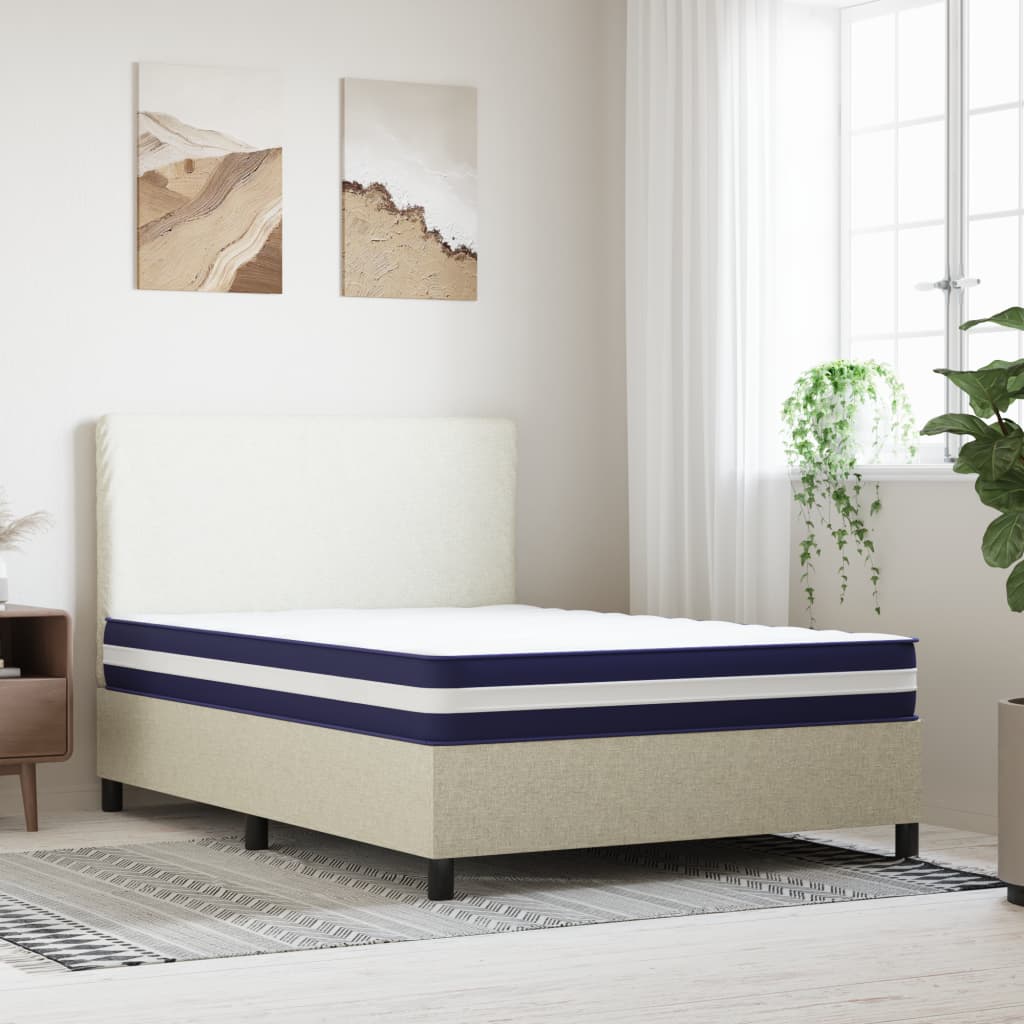 Matelas à ressorts ensachés dureté moyenne 140x200 cm Matelas vidaXL