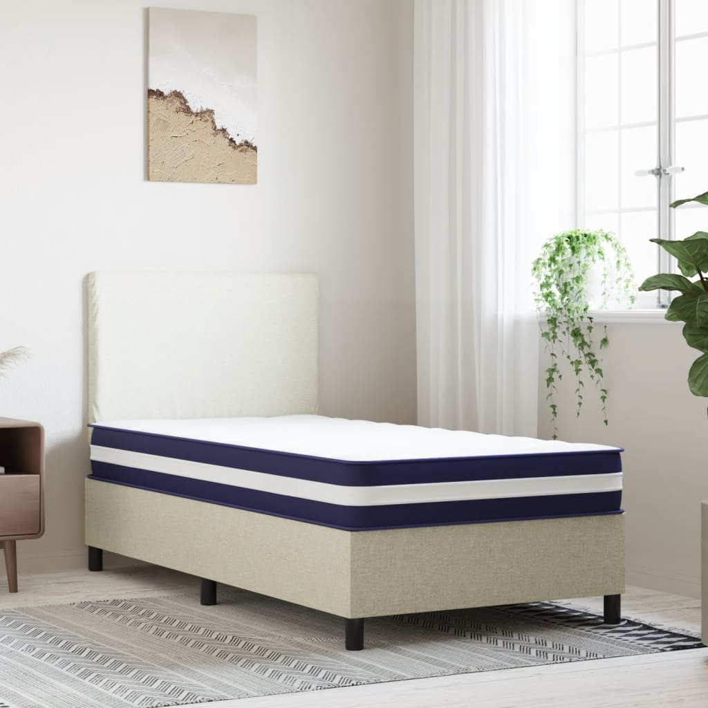 Matelas à ressorts ensachés dureté moyenne 70x200 cm Matelas vidaXL